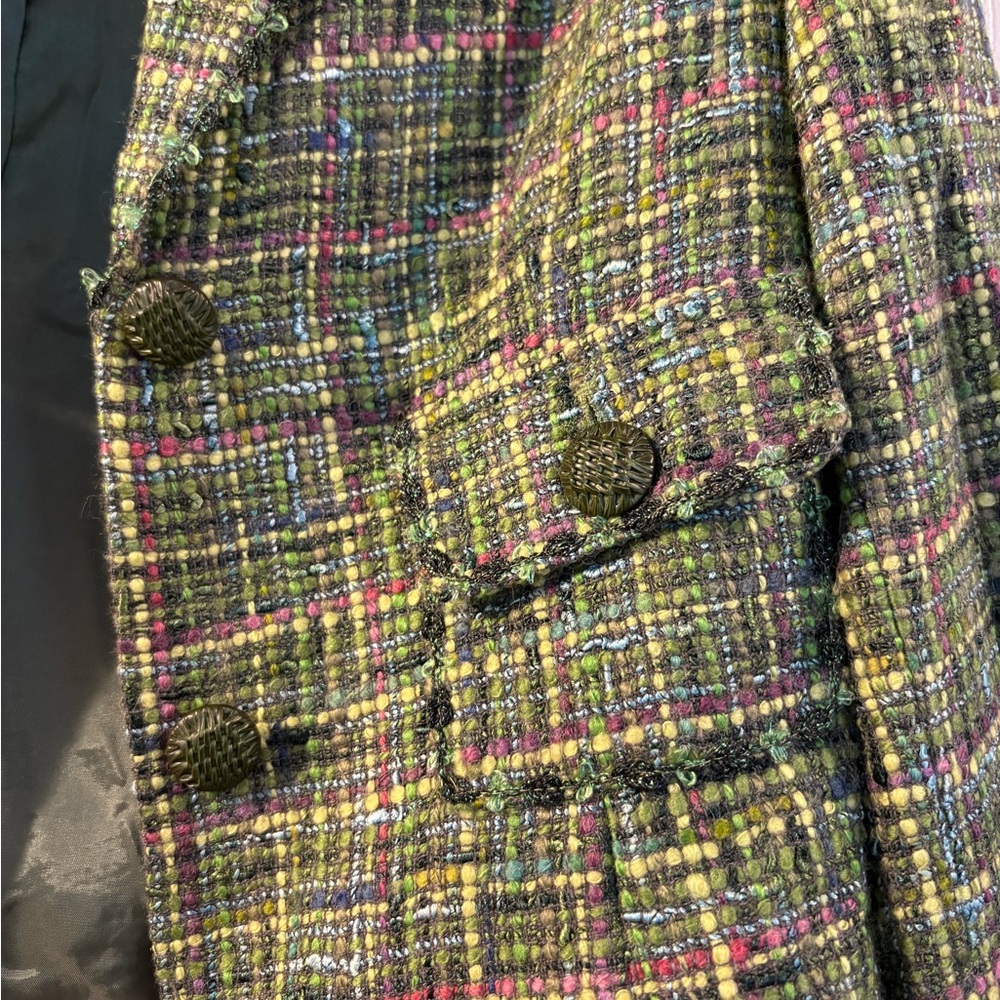 Y2K Express Tweed Jacket - Picture 4 of 5